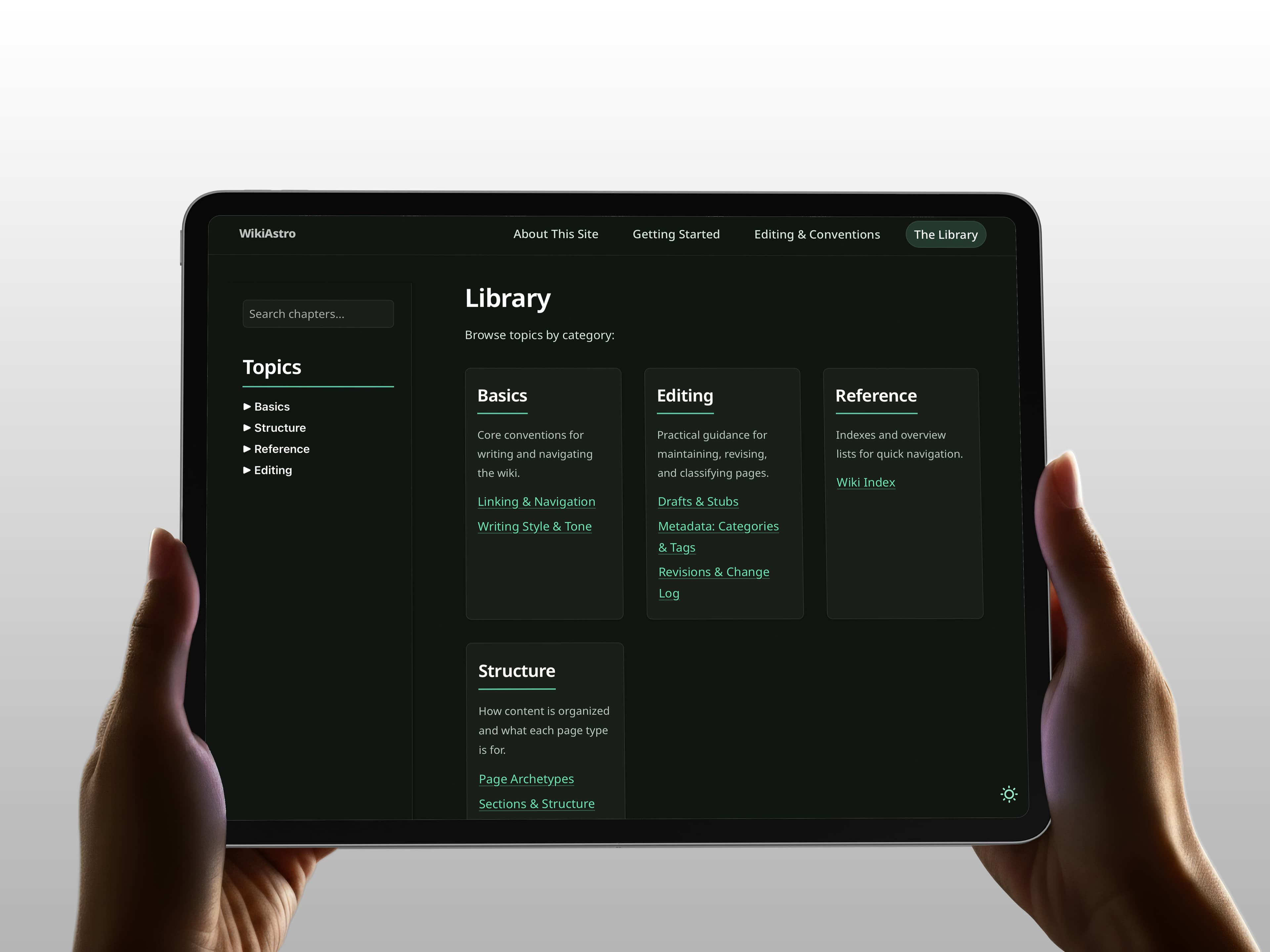 WikiAstro | Astro Wiki Site screenshot